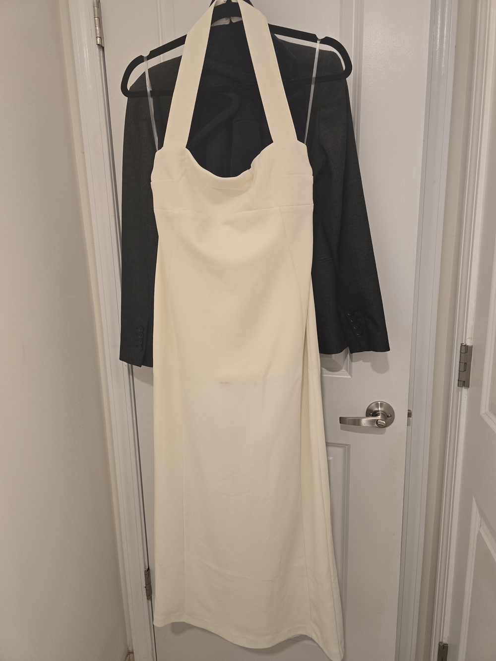 Meshki Amelita Suiting Halter Midi
